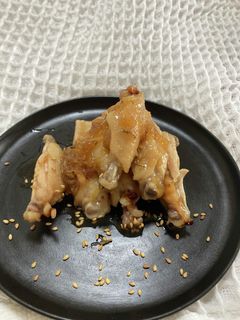 生マカ使用の手羽中 照り焼き味煮込み-レシピのメイン写真