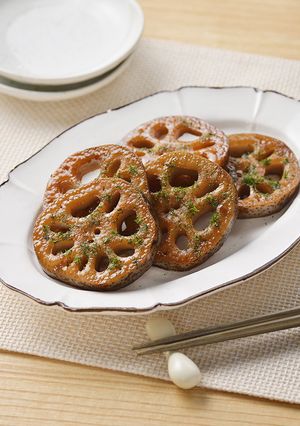 蓮根のかば焼き-レシピのメイン写真