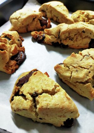 米粉でチョコスコーン-レシピのメイン写真