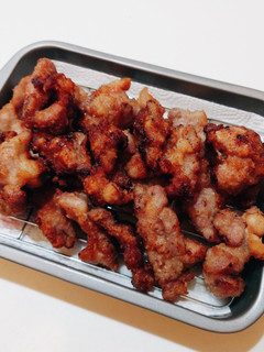 簡単すぎる塩麹&米粉で豚頭肉の唐揚げ-レシピのメイン写真
