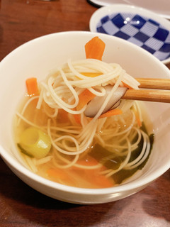 野菜たっぷりにゅうめん-レシピのメイン写真