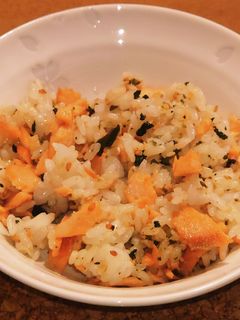 鮭とわかめと青のりの混ぜご飯-レシピのメイン写真