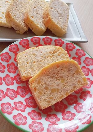 1歳からのおやつ★リンゴのケーキ-レシピのメイン写真