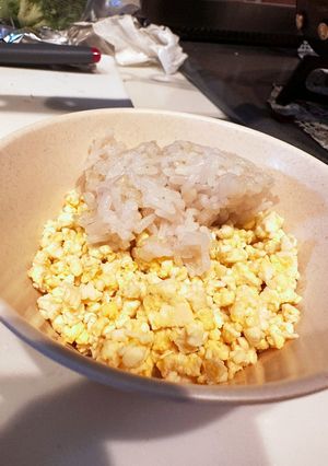 炒り卵&豆腐でお米モドキ-レシピのメイン写真