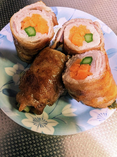 アスパラとにんじんの肉巻き-レシピのメイン写真