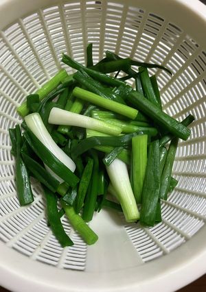 新しい簡単わけぎ火の通し方-レシピのメイン写真