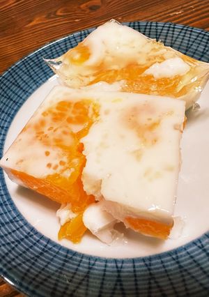 デコポン牛乳寒天-レシピのメイン写真