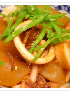 いかと大根のわた煮込み-レシピのメイン写真