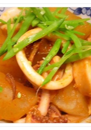 いかと大根のわた煮込み-レシピのメイン写真