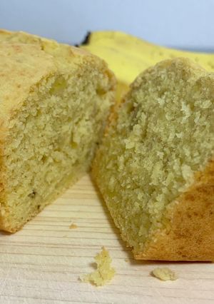 【超!簡単】米粉のバナナパウンドケーキ-レシピのメイン写真