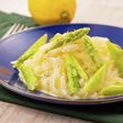 レモンチーズクリームのこんにゃくパスタ