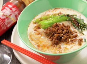 本格でヘルシー！糸こんにゃくの豆乳担々麺-レシピのメイン写真
