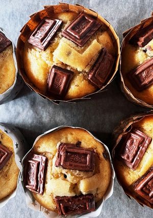 混ぜるだけの簡単！チョコカップケーキ-レシピのメイン写真