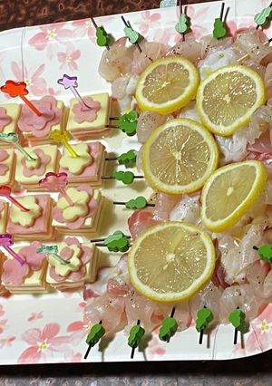 ひな祭り ピンチョスメニュー-レシピのメイン写真