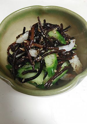 ヒジキのゴマ酢和え-レシピのメイン写真