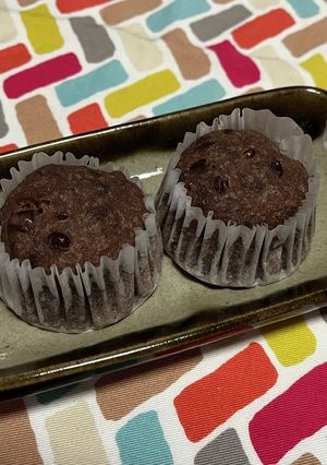超簡単☆餡子蒸しパン♪♪-レシピのメイン写真
