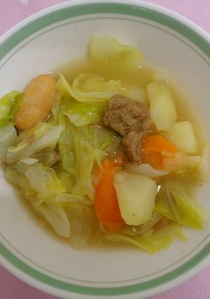 ポトフ@倉敷市学校給食-レシピのメイン写真