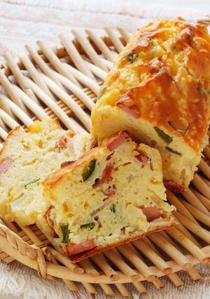 【米粉活用】米粉&ごはんのケークサレ-レシピのメイン写真