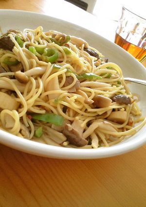 酸っぱ辛い☆きのこパスタ-レシピのメイン写真