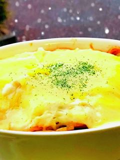 レンチン♡ホワイトソースでパスタグラタン-レシピのメイン写真