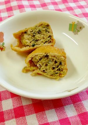 いなりぎょうざ-レシピのメイン写真