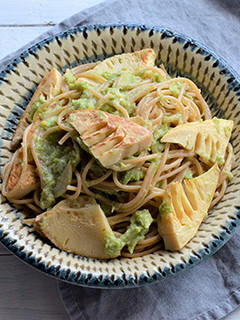筍とあおさのケフィアパスタ-レシピのメイン写真