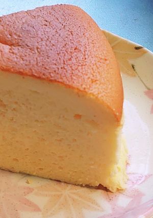 スフレチーズケーキ-レシピのメイン写真