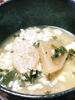 大根と茶の雑炊-レシピのメイン写真
