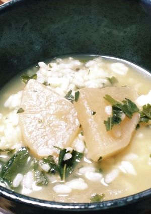 大根と茶の雑炊-レシピのメイン写真
