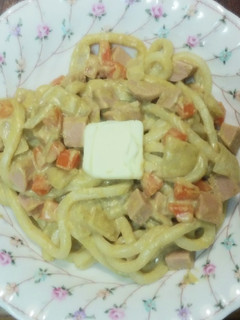 味噌カレー牛乳焼うどん-レシピのメイン写真