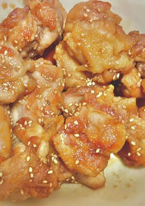 鶏もも肉で簡単!手羽唐風揚げない唐揚げ-レシピのメイン写真