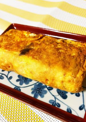 ほんのり甘い黒糖卵焼き。お弁当にも！-レシピのメイン写真