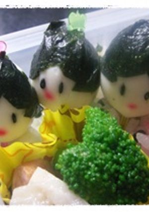 ☆うずらの卵で人形☆ひな祭り☆-レシピのメイン写真