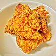 米粉を入れてサクッと唐揚げ粉