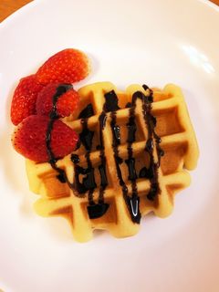 米粉でワッフル-レシピのメイン写真