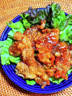 豚バラ肉の甘辛唐揚げ-レシピのメイン写真