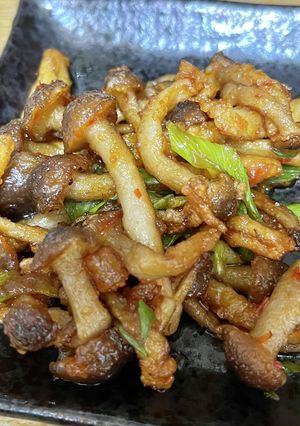 フライパンひとつで、しめじのピリ辛炒め-レシピのメイン写真
