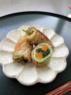 野菜いっぱいカラフル肉巻き-レシピのメイン写真