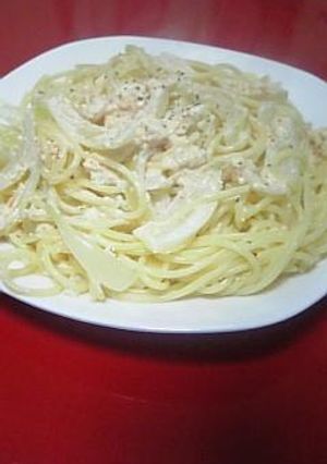 簡単！明太子スパゲティ（約１５分で完成）-レシピのメイン写真