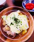 豚肉で巻かない和風ロールキャベツ