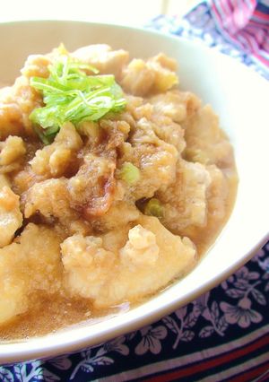 鶏肉の梅おろし煮*-レシピのメイン写真