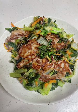 米粉活用をしたチヂミ-レシピのメイン写真