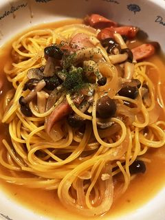 【ズボラ】和風スープパスタ-レシピのメイン写真