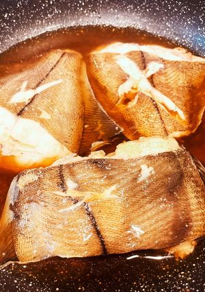 子供も大好きなカレイの煮付け-レシピのメイン写真