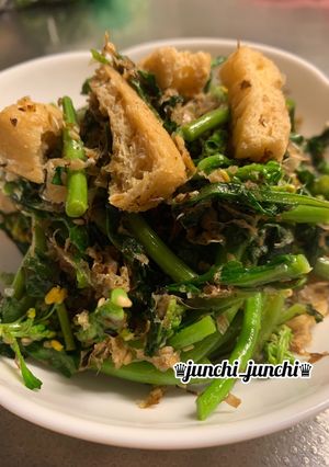 ★簡単★のらぼう菜と油揚げの炒め物-レシピのメイン写真