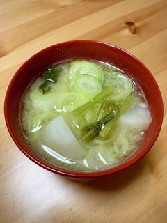 かぶの味噌汁-レシピのメイン写真