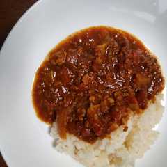 รูปของ 米粉でキーマカレー