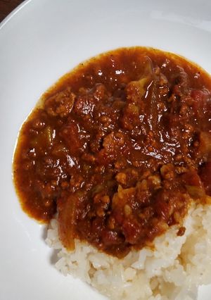 米粉でキーマカレー-レシピのメイン写真