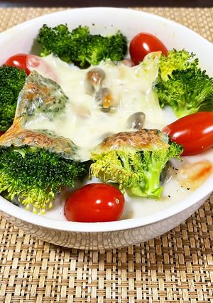 米粉活用♪魚介と野菜のグラタン風-レシピのメイン写真