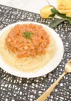 大豆ミートソース-レシピのメイン写真